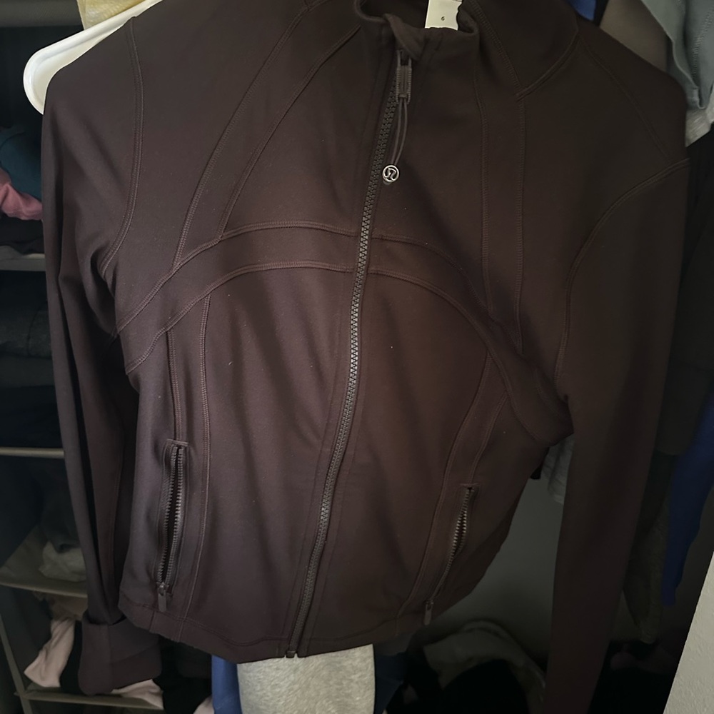 Lululemon Define Cropped Jacket sequoia - Picture 2 of 4